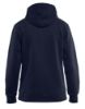 Afbeeldingen van BLÅKLÄDER Hoodie dames met rits 3395 marineblauw XS