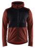 Afbeeldingen van BLÅKLÄDER Hoodie met hele rits 3540 gebrand rood/zwart M