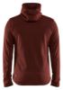 Afbeeldingen van BLÅKLÄDER Hoodie met hele rits 3540 gebrand rood/zwart M