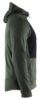Afbeeldingen van BLÅKLÄDER Hoodie met hele rits 3540 herfstgroen/zwart XS