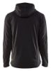 Afbeeldingen van BLÅKLÄDER Hoodie met hele rits 3540 zwart M