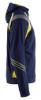 Afbeeldingen van BLÅKLÄDER Hoodie met hele rits Visible 3433 marineblauw/High Vis geel M