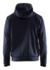 Afbeeldingen van BLÅKLÄDER Hoodie met rits 3363 donker marineblauw/zwart 2XL