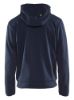 Afbeeldingen van BLÅKLÄDER Hoodie met rits 3363 donkerblauw/geel XS