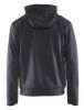 Afbeeldingen van BLÅKLÄDER Hoodie met rits 3363 medium grijs/zwart M
