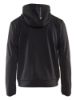Afbeeldingen van BLÅKLÄDER Hoodie met rits 3363 zwart/High Vis geel 3XL