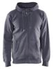 Afbeeldingen van BLÅKLÄDER Hoodie met rits 3366 grijs L
