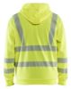 Afbeeldingen van BLÅKLÄDER Hoodie met rits 3565 High Vis geel S