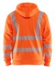 Afbeeldingen van BLÅKLÄDER Hoodie met rits 3565 High Vis oranje M