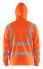 Afbeeldingen van BLÅKLÄDER Hoodie met rits 3565 High Vis oranje M