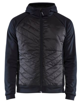 Afbeeldingen van BLÅKLÄDER Hybride sweater 3463 donker marineblauw/zwart M