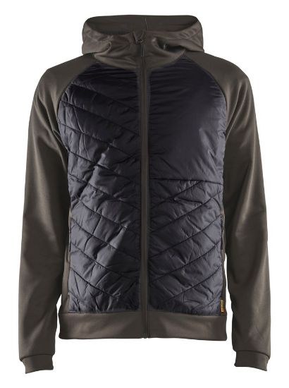 Afbeeldingen van BLÅKLÄDER Hybride sweater 3463 groen/zwart L