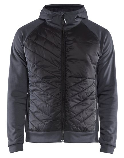 Afbeeldingen van BLÅKLÄDER Hybride sweater 3463 medium grijs/zwart 2XL
