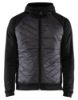 Afbeeldingen van BLÅKLÄDER Hybride sweater 3463 zwart/donkergrijs 4XL