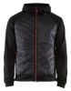 Afbeeldingen van BLÅKLÄDER Hybride sweater 3463 zwart/rood M