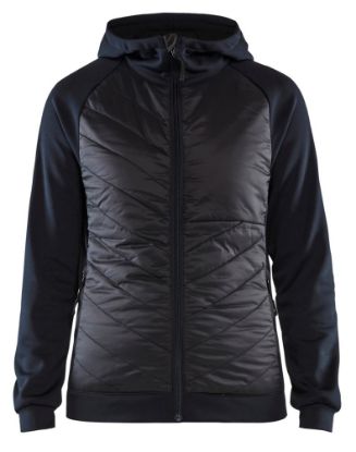 Afbeeldingen van BLÅKLÄDER Hybride sweater dames 3464 donker marineblauw/zwart L