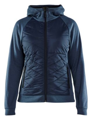 Afbeeldingen van BLÅKLÄDER Hybride sweater dames 3464 gevoelloos blauw/donkerblauw L