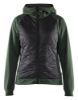 Afbeeldingen van BLÅKLÄDER Hybride sweater dames 3464 herfstgroen/zwart M