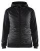 Afbeeldingen van BLÅKLÄDER Hybride sweater dames 3464 zwart/donkergrijs 3XL