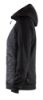 Afbeeldingen van BLÅKLÄDER Hybride sweater dames 3464 zwart/donkergrijs 3XL