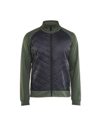 Afbeeldingen van BLÅKLÄDER Hybride sweatshirt 3418 herfstgroen/zwart 3XL