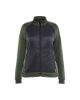 Afbeeldingen van BLÅKLÄDER Hybride sweatshirt dames 3419 herfstgroen/zwart XS