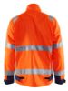 Afbeeldingen van BLÅKLÄDER Jack 4064 High Vis oranje/marineblauw XS