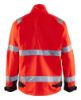 Afbeeldingen van BLÅKLÄDER Jack 4064 High Vis rood/zwart S
