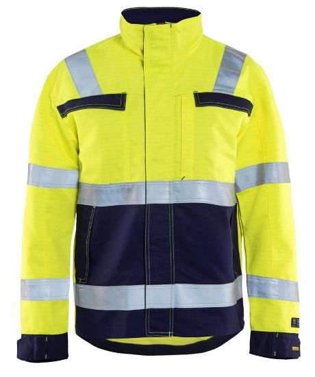 Afbeeldingen van BLÅKLÄDER Jack Multinorm 4087 High Vis geel/marineblauw L