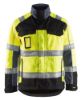 Afbeeldingen van BLÅKLÄDER Jack ongevoerd 4051 High Vis geel/zwart 3XL