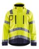 Afbeeldingen van BLÅKLÄDER Jack ongevoerd 4837 High Vis geel/marineblauw S