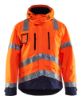 Afbeeldingen van BLÅKLÄDER Jack ongevoerd 4837 High Vis oranje/marineblauw 4XL