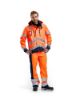 Afbeeldingen van BLÅKLÄDER Jack ongevoerd 4837 High Vis oranje/marineblauw 4XL