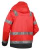 Afbeeldingen van BLÅKLÄDER Jack ongevoerd 4837 High Vis rood/zwart M