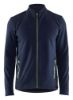 Afbeeldingen van BLÅKLÄDER Microfleecevest 4765 donker marineblauw/High Vis geel S