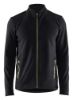 Afbeeldingen van BLÅKLÄDER Microfleecevest 4765 zwart/High Vis geel 2XL