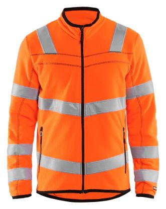 Afbeeldingen van BLÅKLÄDER Microfleecevest 4941 High Vis oranje 3XL