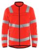 Afbeeldingen van BLÅKLÄDER Microfleecevest 4941 High Vis rood 4XL