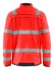 Afbeeldingen van BLÅKLÄDER Microfleecevest 4941 High Vis rood 4XL