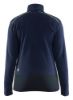 Afbeeldingen van BLÅKLÄDER Microfleecevest dames 4766 donker marineblauw/High Vis geel XS