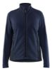 Afbeeldingen van BLÅKLÄDER Microfleecevest dames 4766 donker marineblauw/zwart XS