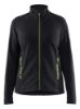 Afbeeldingen van BLÅKLÄDER Microfleecevest dames 4766 zwart/High Vis geel M