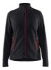 Afbeeldingen van BLÅKLÄDER Microfleecevest dames 4766 zwart/rood M