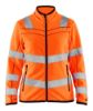 Afbeeldingen van BLÅKLÄDER Microfleecevest dames 4966 High Vis oranje M