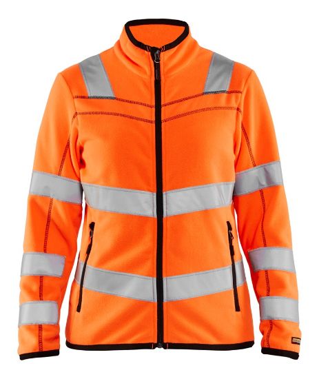 Afbeeldingen van BLÅKLÄDER Microfleecevest dames 4966 High Vis oranje M