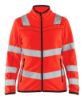Afbeeldingen van BLÅKLÄDER Microfleecevest dames 4966 High Vis rood 3XL