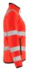 Afbeeldingen van BLÅKLÄDER Microfleecevest dames 4966 High Vis rood 3XL