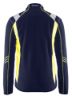 Afbeeldingen van BLÅKLÄDER Microfleecevest Visible 4993 marineblauw/High Vis geel 2XL