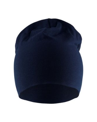 Afbeeldingen van BLÅKLÄDER Muts met stretch 2063 donker marineblauw onesize