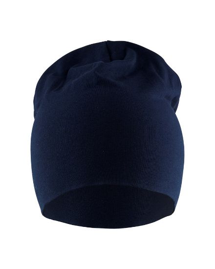 Afbeeldingen van BLÅKLÄDER Muts met stretch 2063 donker marineblauw onesize